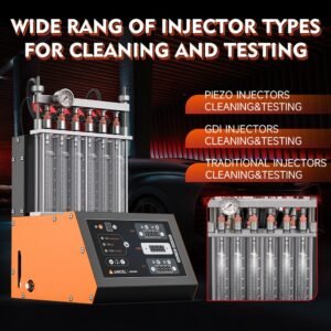 ANJ600 GDI+Piezo Car Injector Cleaner - 6 Cylinder