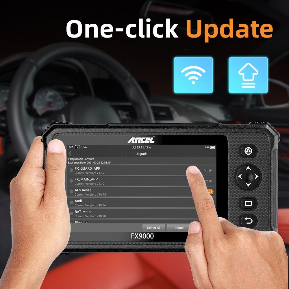 Ancel FX9000 – Newest Automotive Full OBD2 Diagnostic Scanner Tool - Image 9