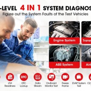 Launch CRP129I V2.0 Diagnostic Tool – OBD2 Scanner for All Cars