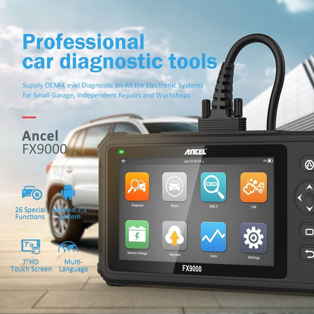 Ancel FX9000 – Newest Automotive Full OBD2 Diagnostic Scanner Tool - Image 4