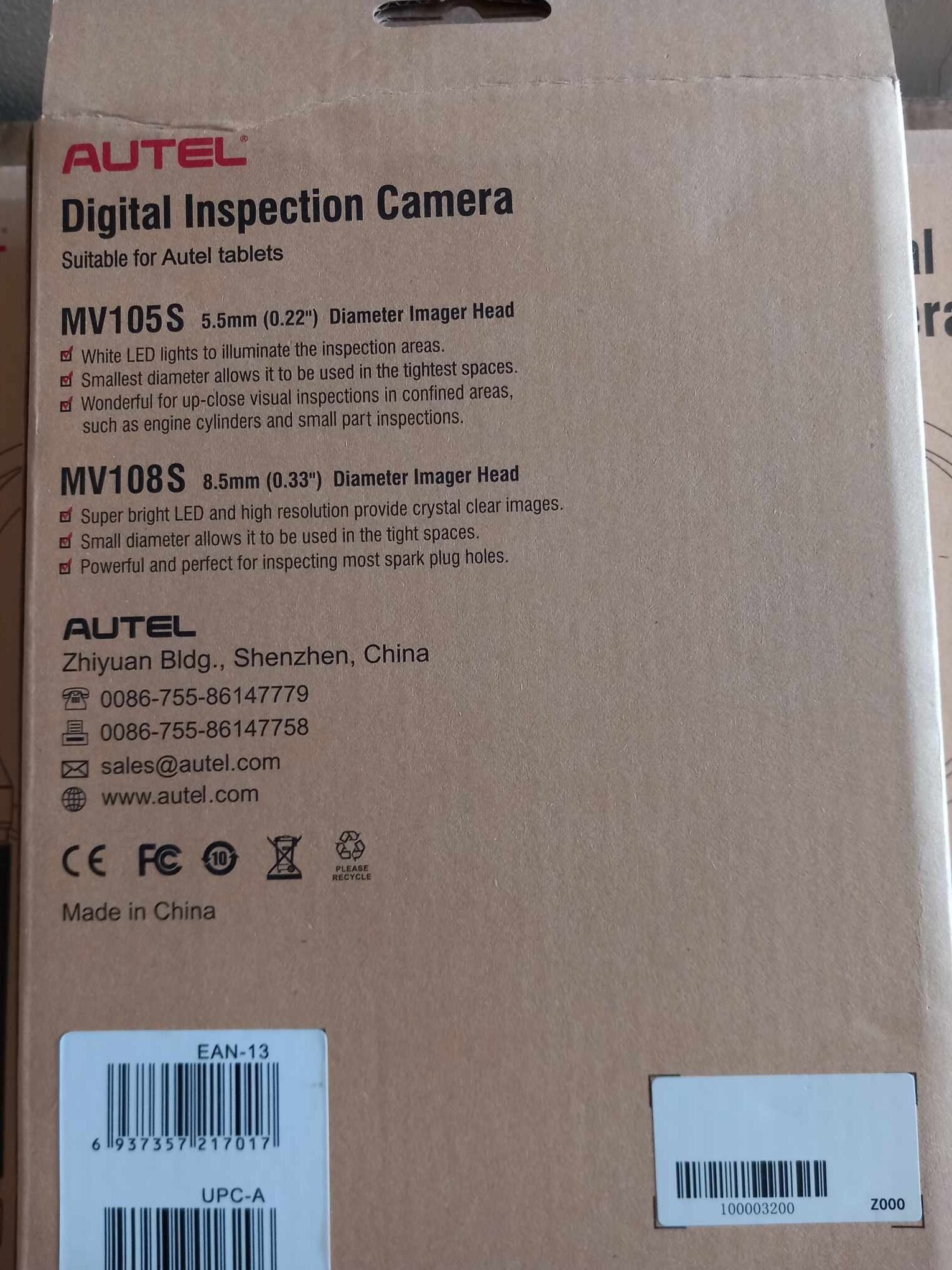 Autel MV105 Automotive Digital Inspection Camera - Image 4