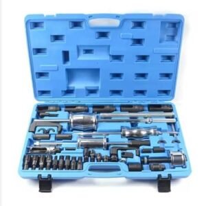 40PCS Universal Master Diesel Engine Injector Extractor Removal Slide Hammer Bearing Puller Tool Kit for Automotive Tools