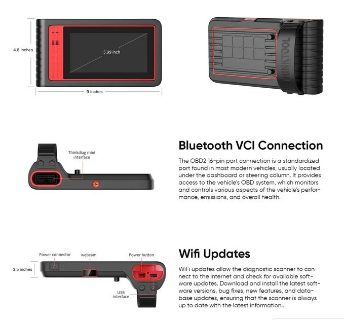 ThinkTool Mini diagnostic scan tool - Image 4