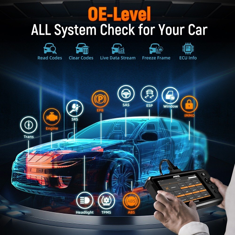 Ancel FX9000 – Newest Automotive Full OBD2 Diagnostic Scanner Tool - Image 12
