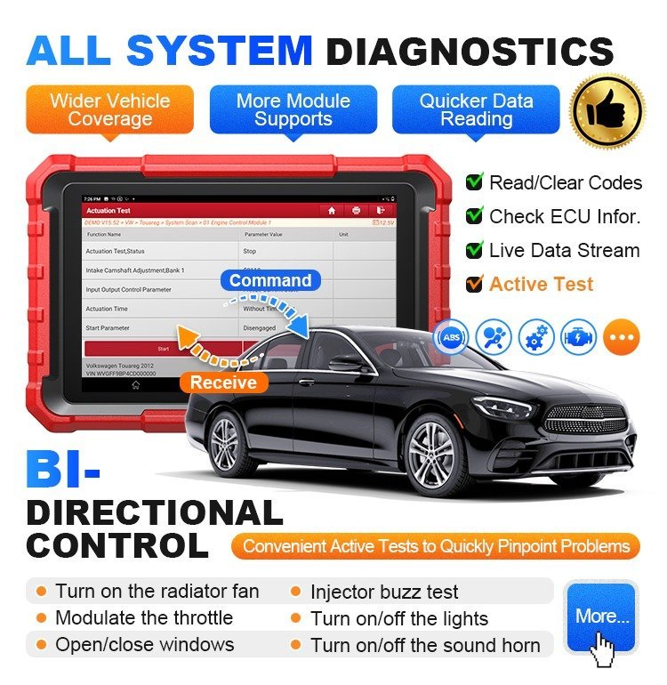 LAUNCH X431 PROS Elite Bidirectional Scan Tool - Image 9